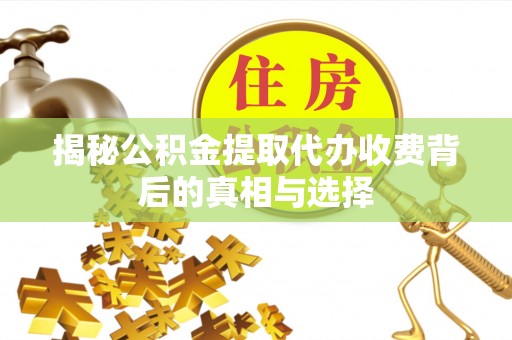 寿宁揭秘公积金提取代办收费背后的真相与选择