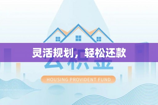 寿宁灵活规划，轻松还款