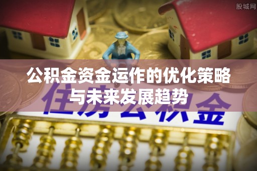 寿宁公积金资金运作的优化策略与未来发展趋势