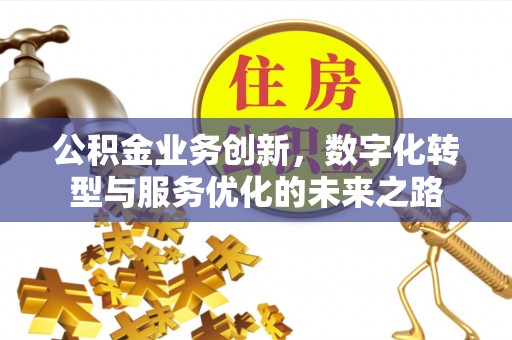 寿宁公积金业务创新，数字化转型与服务优化的未来之路