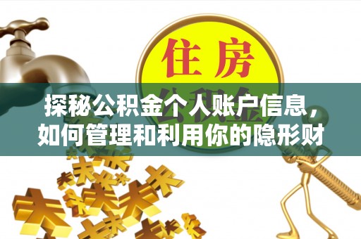 寿宁探秘公积金个人账户信息，如何管理和利用你的隐形财富