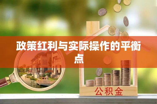 寿宁政策红利与实际操作的平衡点